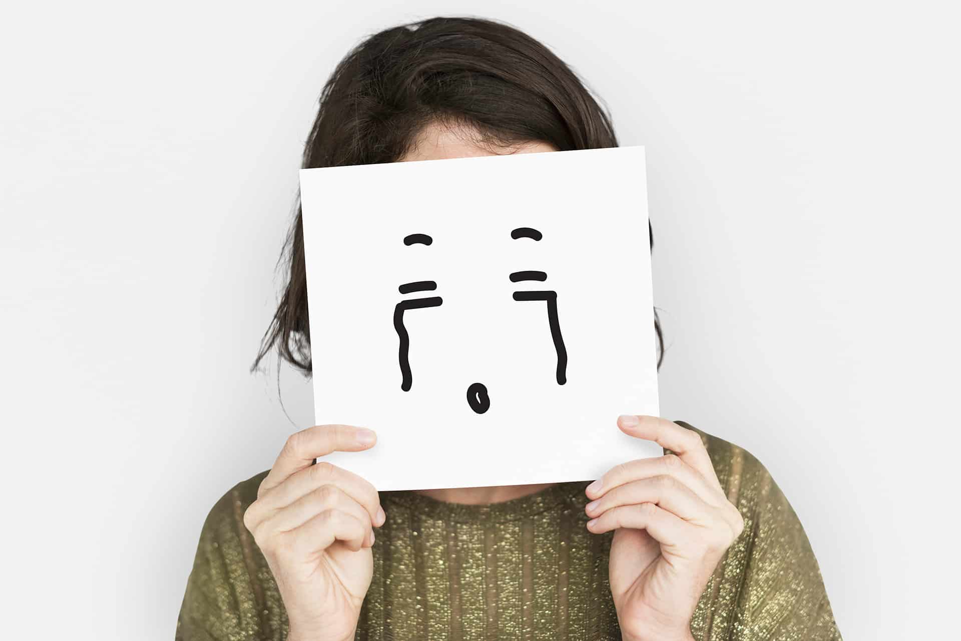 face expressions illustrations emotions feeling crying kindori blog | Blog Wenn dein Gehirn dich wegen Dingen weinen lässt, die nie passiert sind
